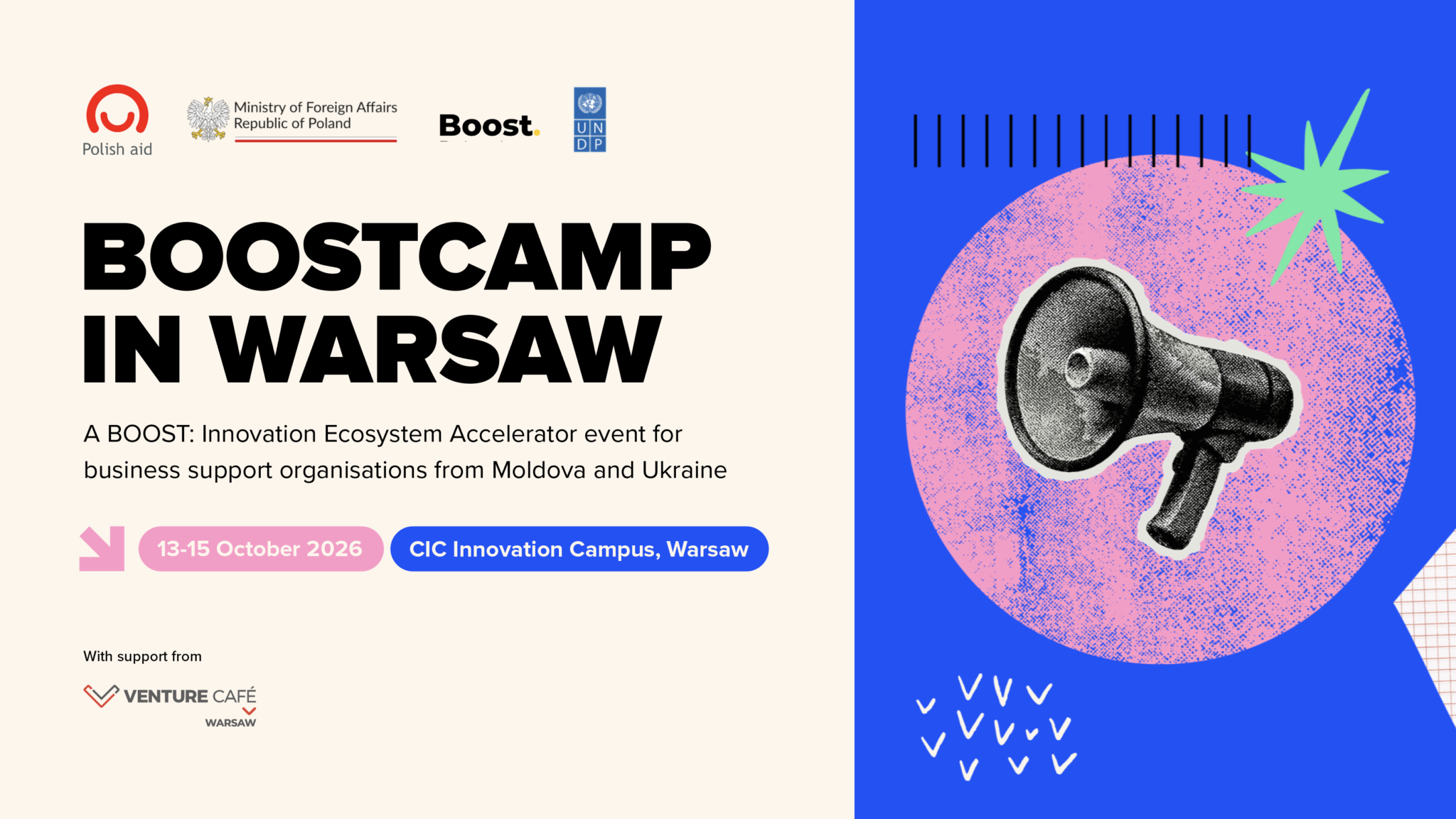 BoostCamp Warsaw Logo